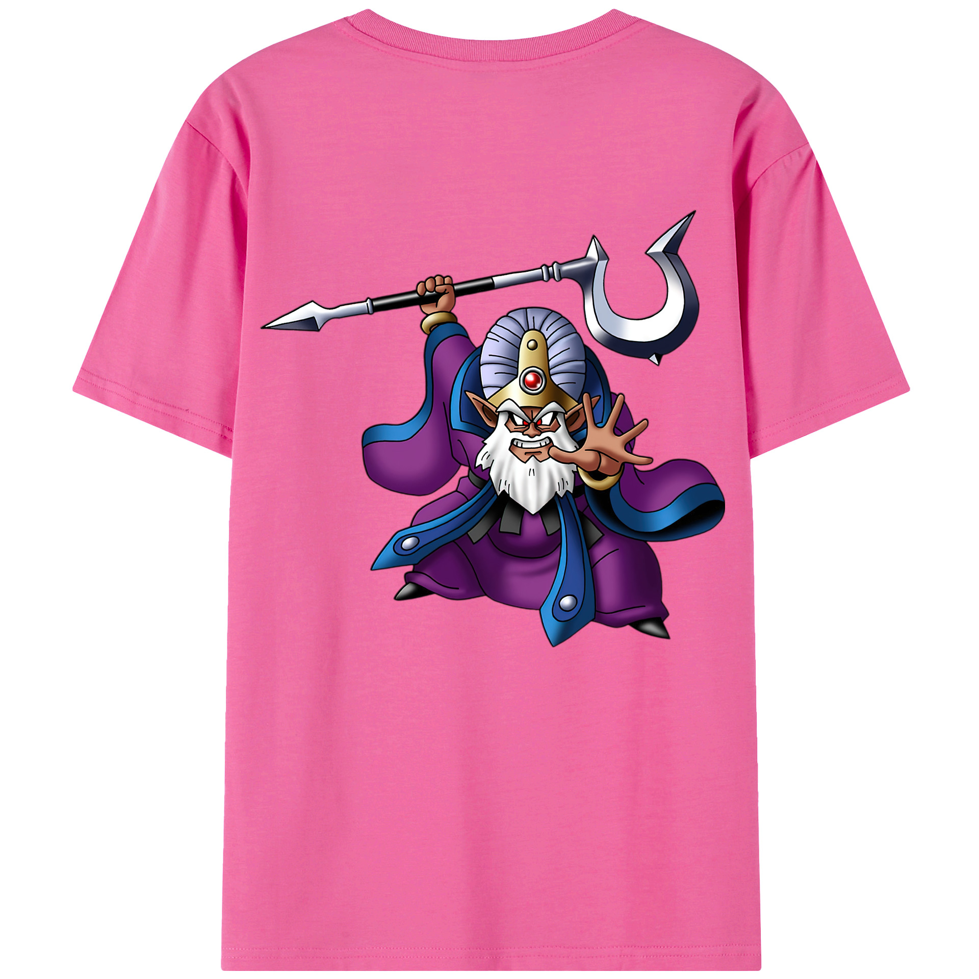 （画像用） ドラゴンクエスト Doragon Kuesuto Dragon Quest レディース半袖Tシャツ(バックプリント)